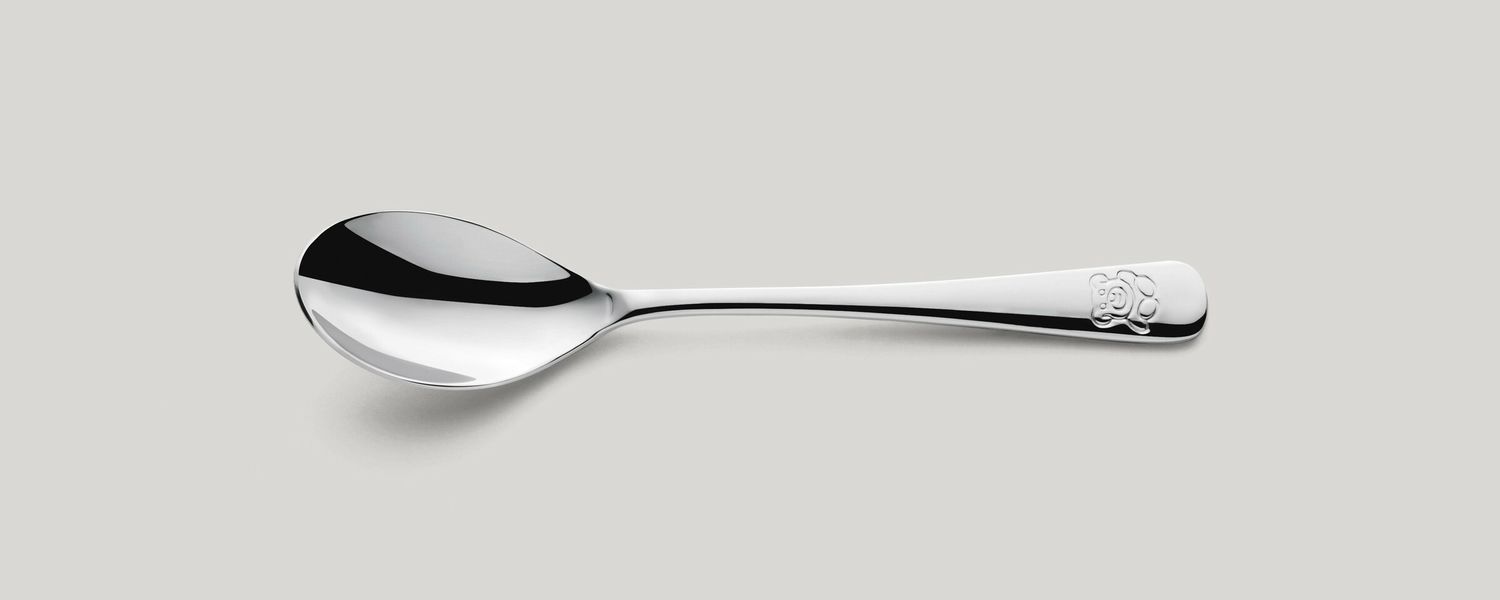 Amefa - Cucchiaio per bambini 168 mm Teddy Bear