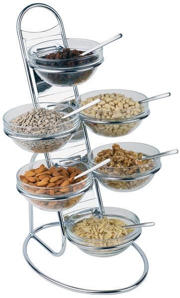 APS - Alzata a scala per buffet "Little" 30 x 30 cm