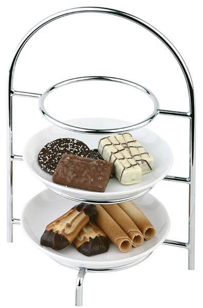 APS - Alzata per servire 15,5 x 18,5 cm Argento