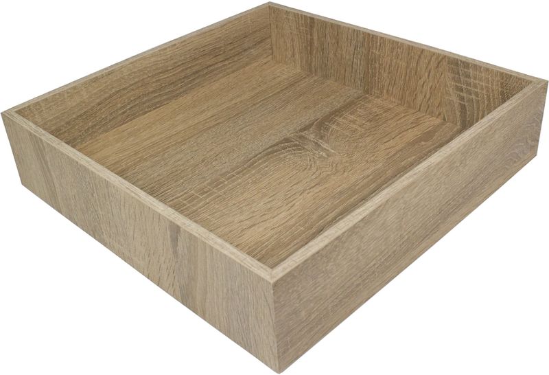 Alzata per Buffet Vassoio Quadrato in Legno 35 x 35 cm H. 8 cm - Mix&amp;Play - Abert