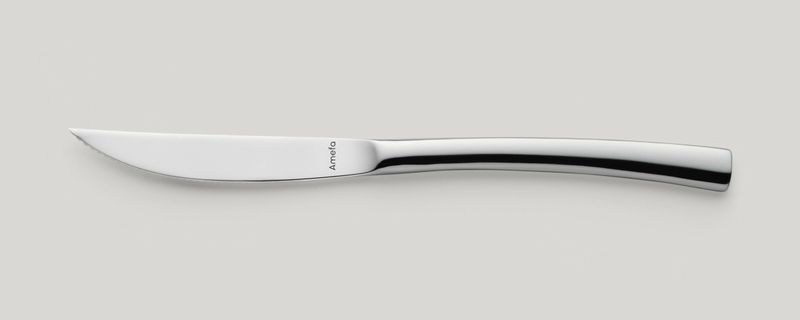 Amefa - Coltello da bistecca manico pieno 222 mm Aurora