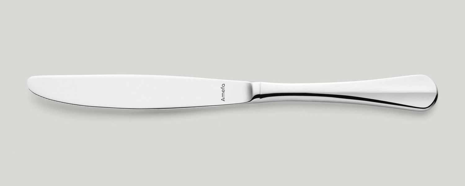 Amefa - Coltello da pranzo manico pieno 240 mm Baguette