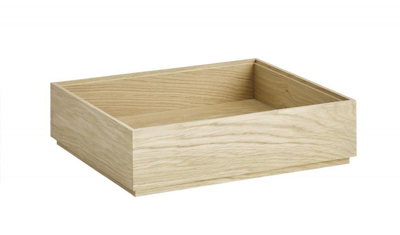APS - Cassetta in legno GN 1/2 "Valo" 26,5 x 32,5 cm H 8,5 cm