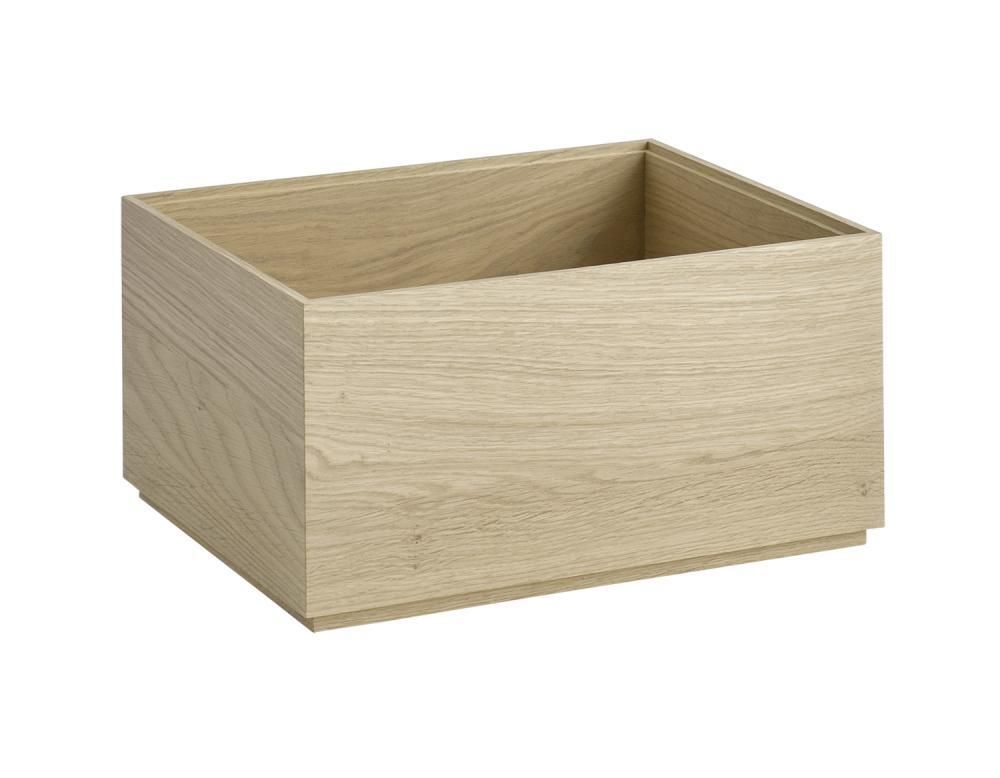 APS - Cassetta in legno GN 1/2 "Valo" 26,5 x 32,5 cm H 16,5 cm
