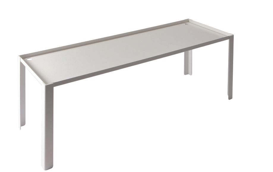 Alzata Presentazione Bianco 20 x 60 H. 20 cm - Domino - Abert