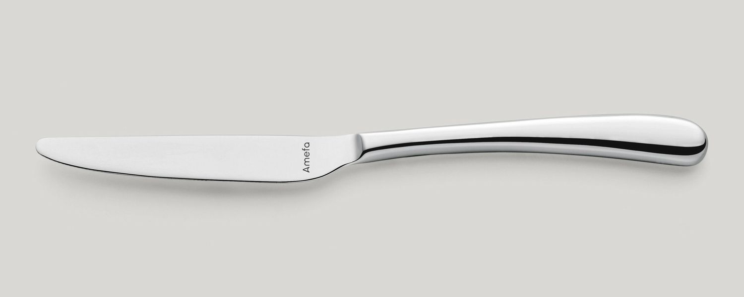 Amefa - Coltello da pranzo manico pieno 240 mm Newton