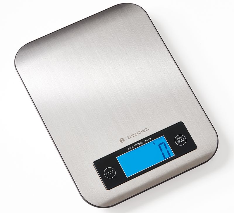 Bilancia Digitale Acciaio 21,5 cm Pure - Zassenhaus
