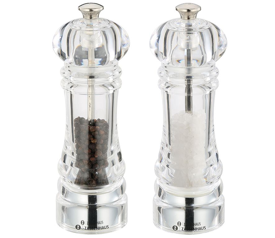 Set macina pepe e sale Acrilico 18 cm Berlino - Zassenhaus