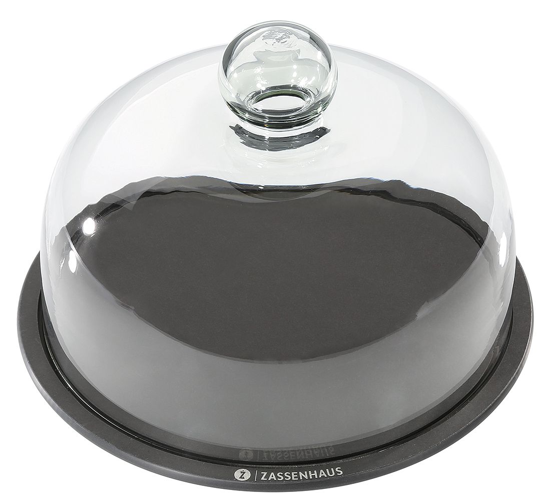 Piatto per Formaggi con Coperchio in Vetro Comfort Plus diam. 23 cm - Zassenhaus