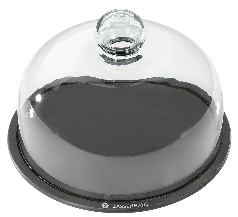 Piatto per Formaggi con Coperchio in Vetro Comfort Plus diam. 23 cm - Zassenhaus