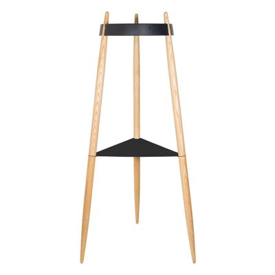 Appendiabiti 73,8 x 135 cm Liolà Nero Frassino Naturale - Zafferano
