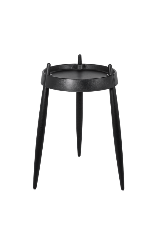 Tavolino 40 x 67 cm Liolà Nero Frassino Nero - Zafferano