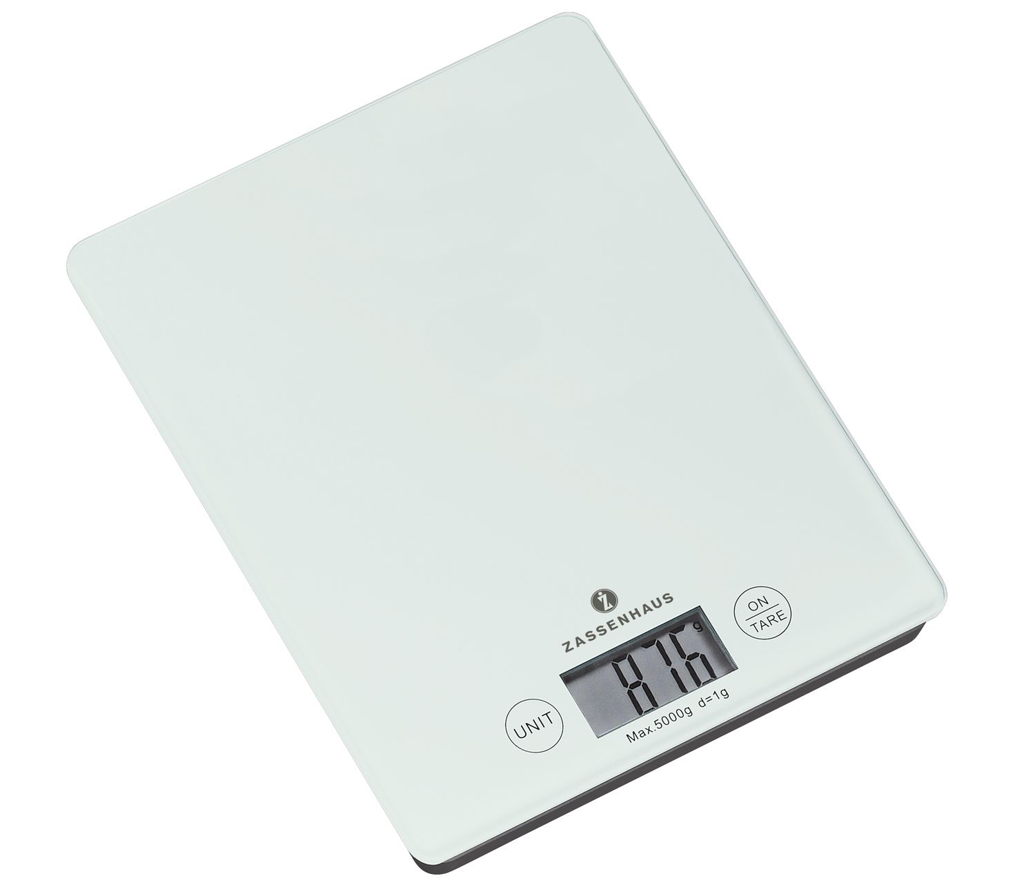 Bilancia Digitale Bianca 21,5 cm Balance - Zassenhaus