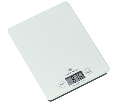Bilancia Digitale Bianca 21,5 cm Balance - Zassenhaus