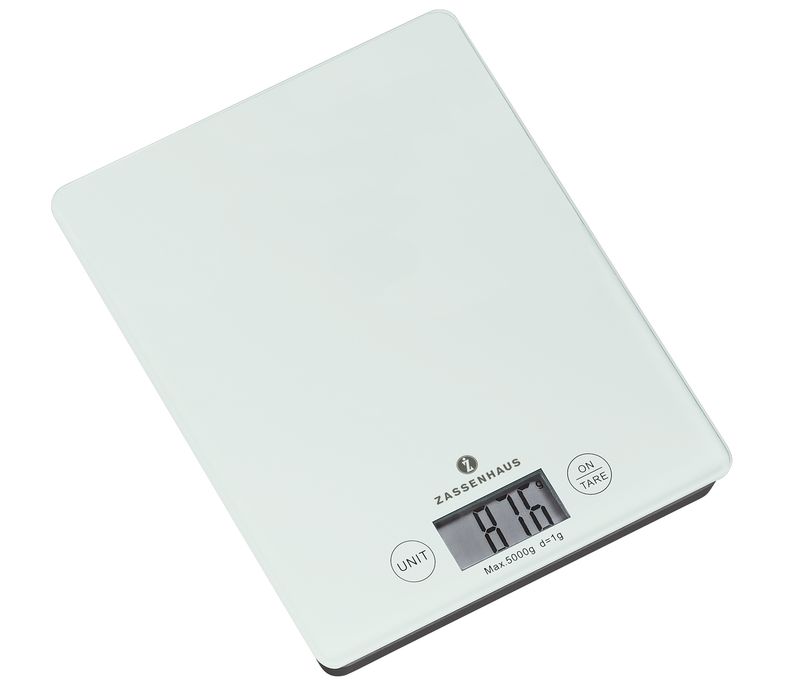 Bilancia Digitale Bianca 21,5 cm Balance - Zassenhaus