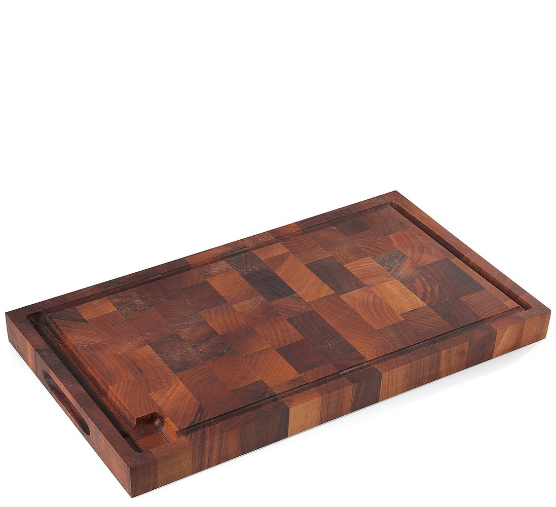 Tagliere da Macellaio Noce Legno Testa 54x30x4 cm - Zassenhaus
