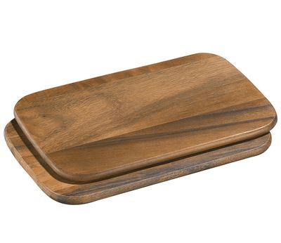 Tagliere di Colazione 2 Pezzi Acacia 26x17 cm - Zassenhaus
