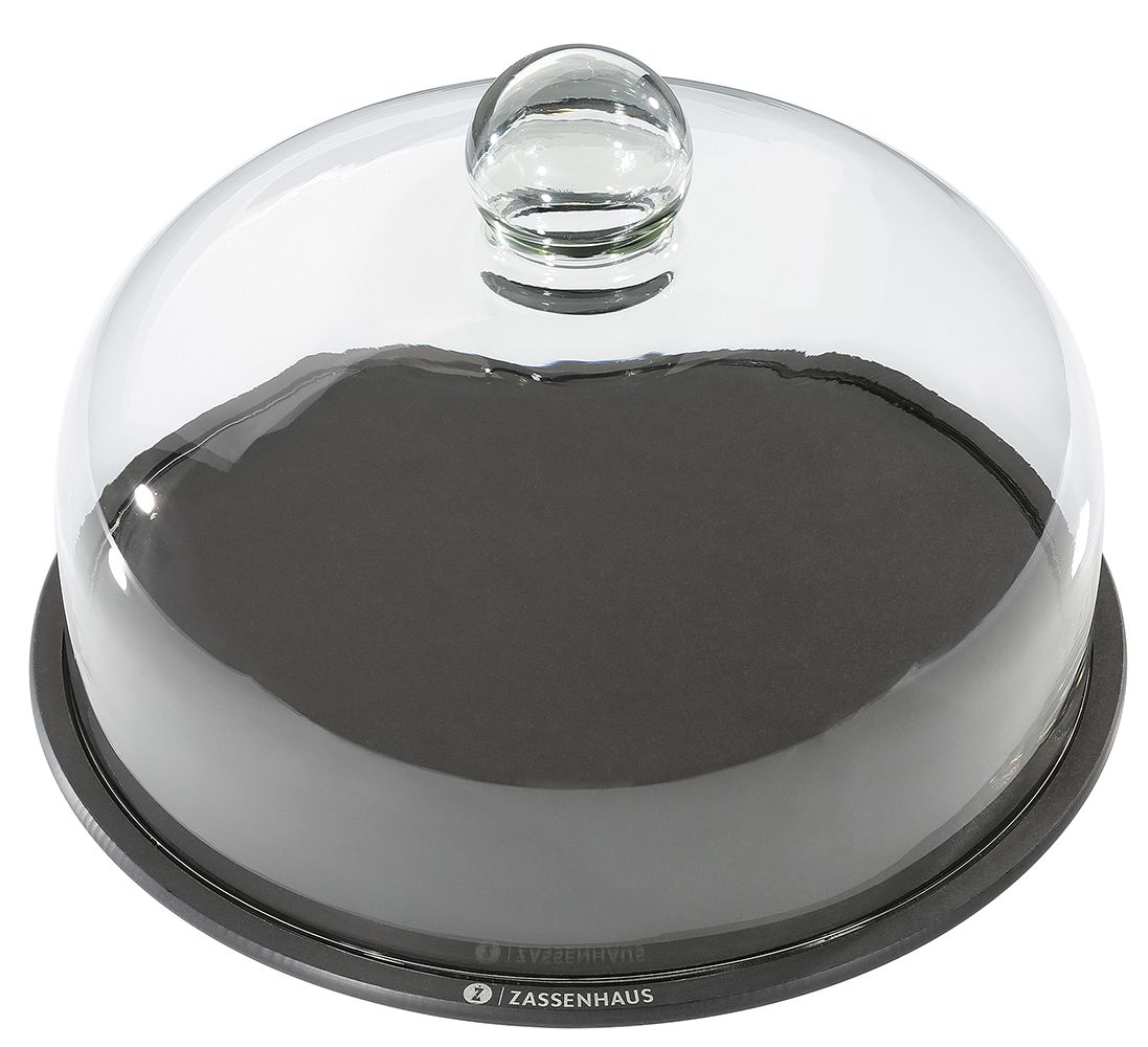 Piatto per Formaggi con Coperchio in Vetro Comfort Plus diam. 28 cm - Zassenhaus