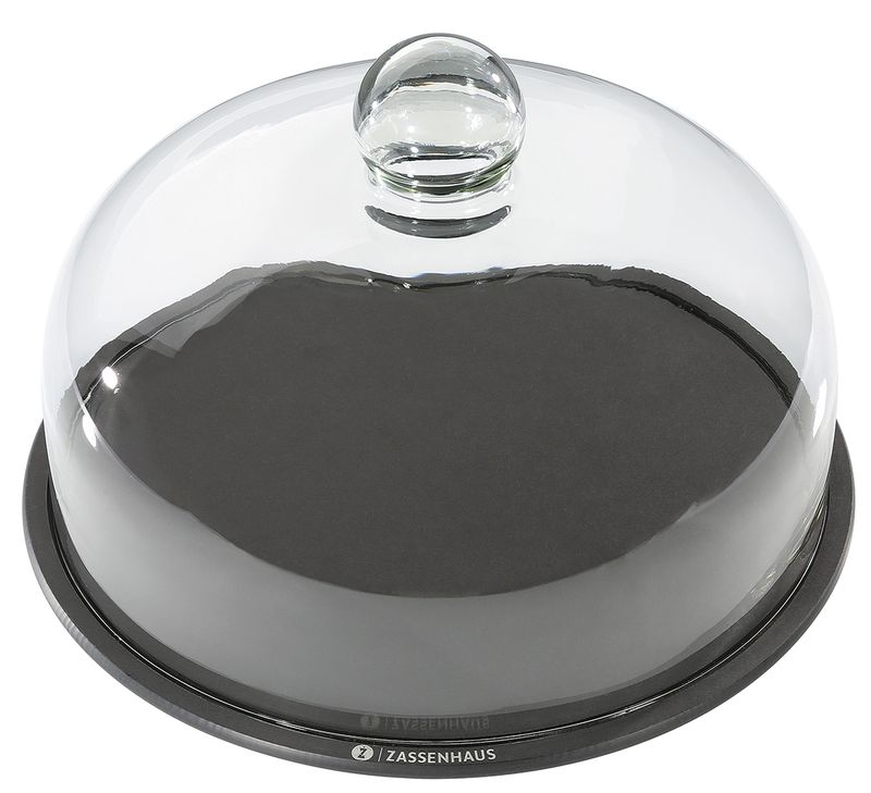 Piatto per Formaggi con Coperchio in Vetro Comfort Plus diam. 28 cm - Zassenhaus