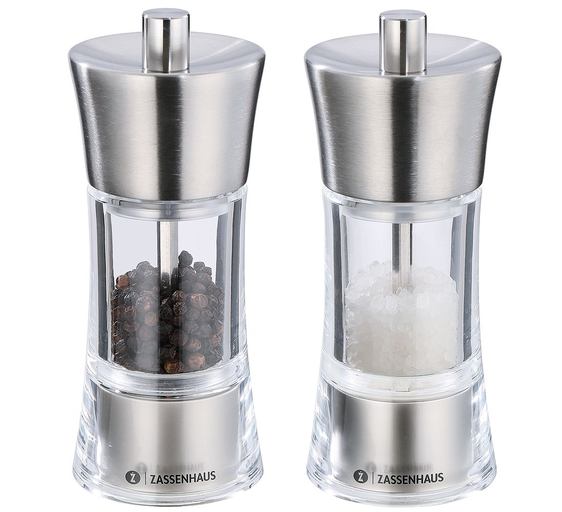 Set Macinini Aachen 14 cm Acrilico/Acciaio Inox - Zassenhaus