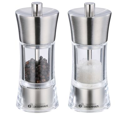 Set Macinini Aachen 14 cm Acrilico/Acciaio Inox - Zassenhaus
