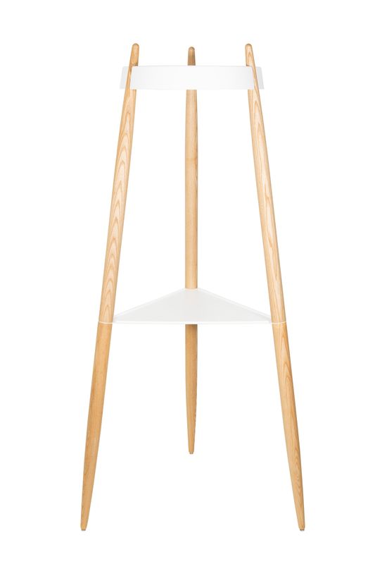 Appendiabiti 73,8 x 135 cm Liolà Bianco Frassino Naturale - Zafferano