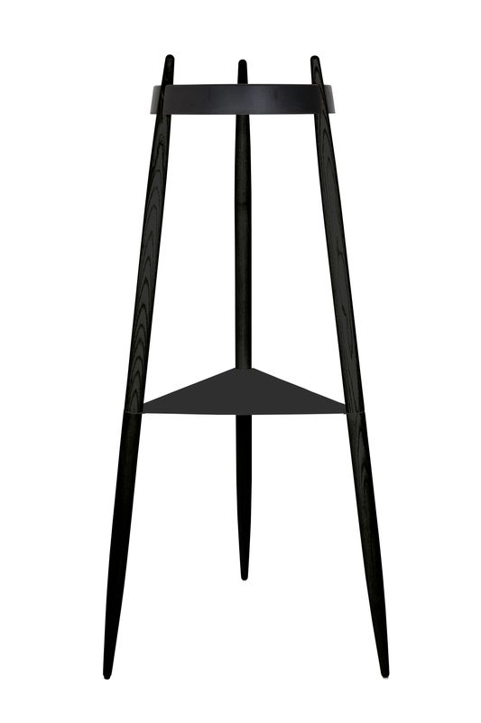 Appendiabiti 73,8 x 135 cm Liolà Nero Frassino Nero - Zafferano