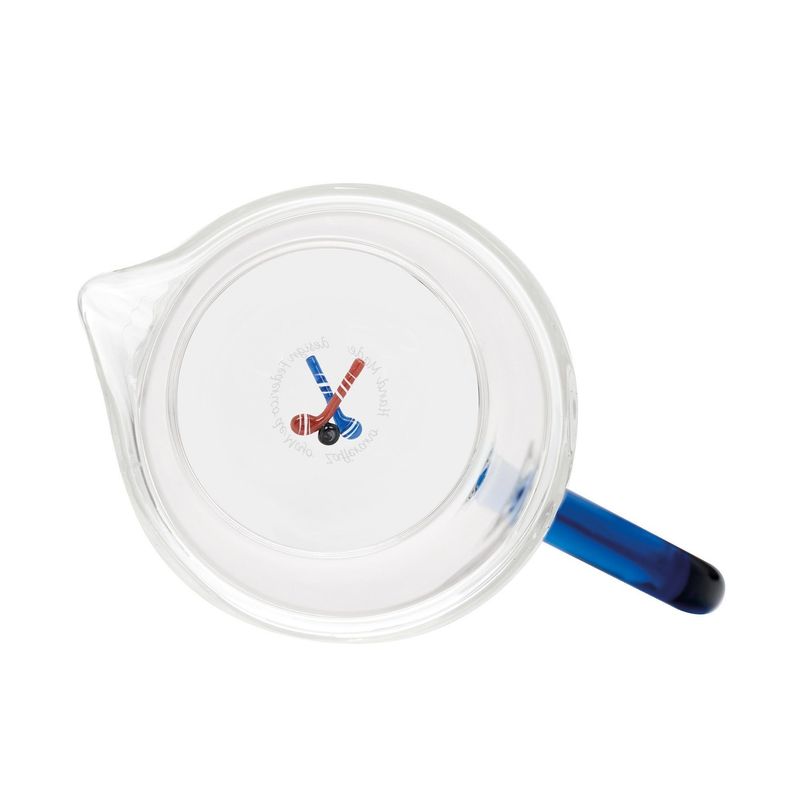 Caraffa 120 cl Teca Winter Game Hockey - Zafferano