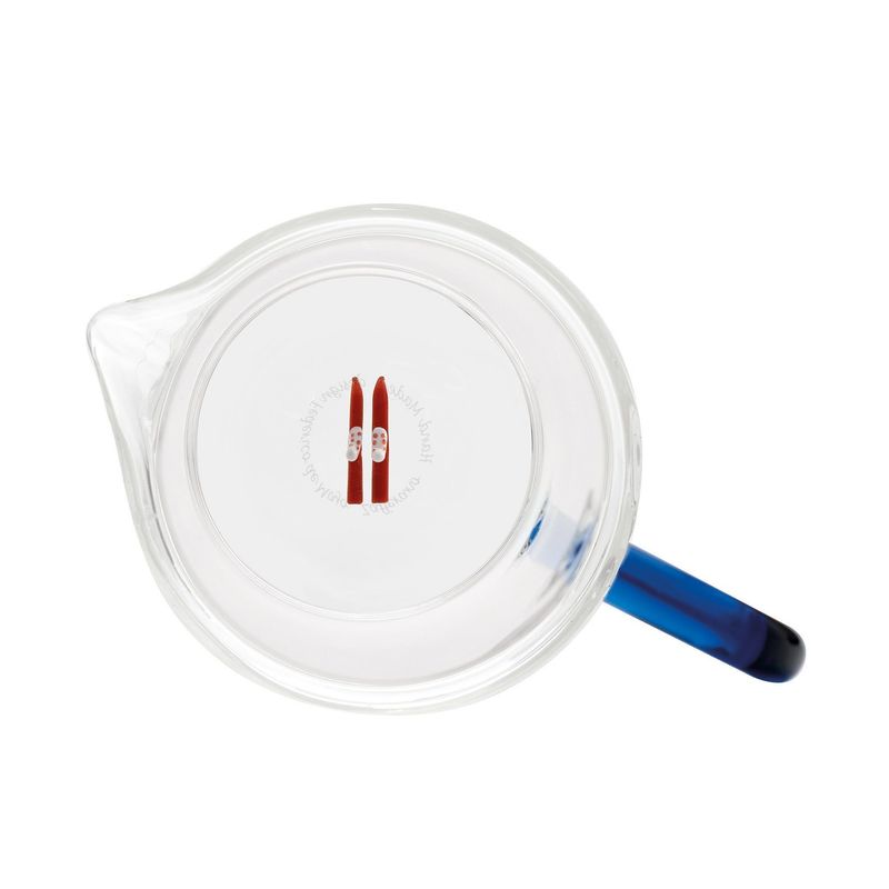 Caraffa 120 cl Teca Winter Game Sci rossi - Zafferano