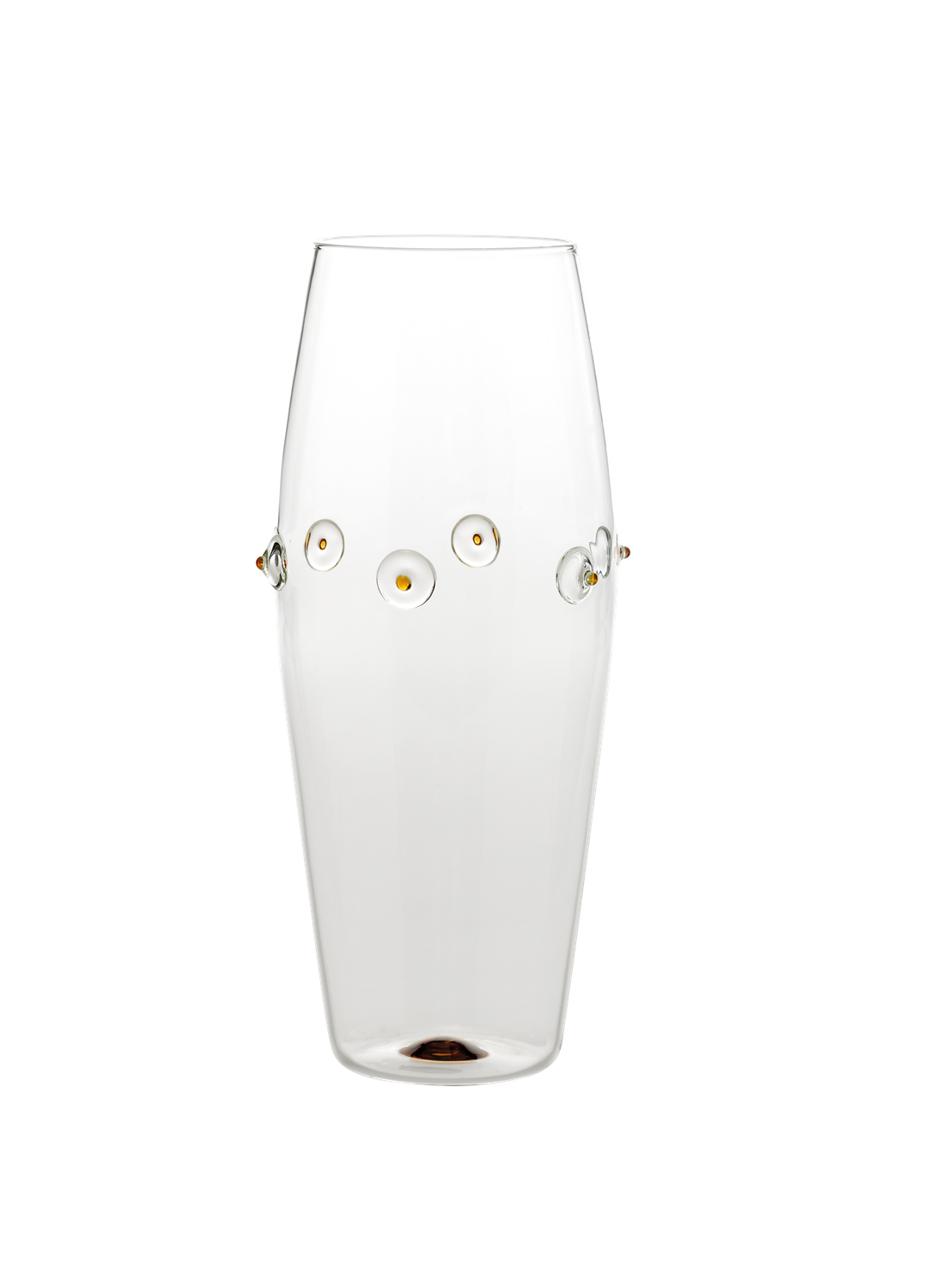 Vaso bombato alto 265 cl Patèa Giallo Oro - Zafferano