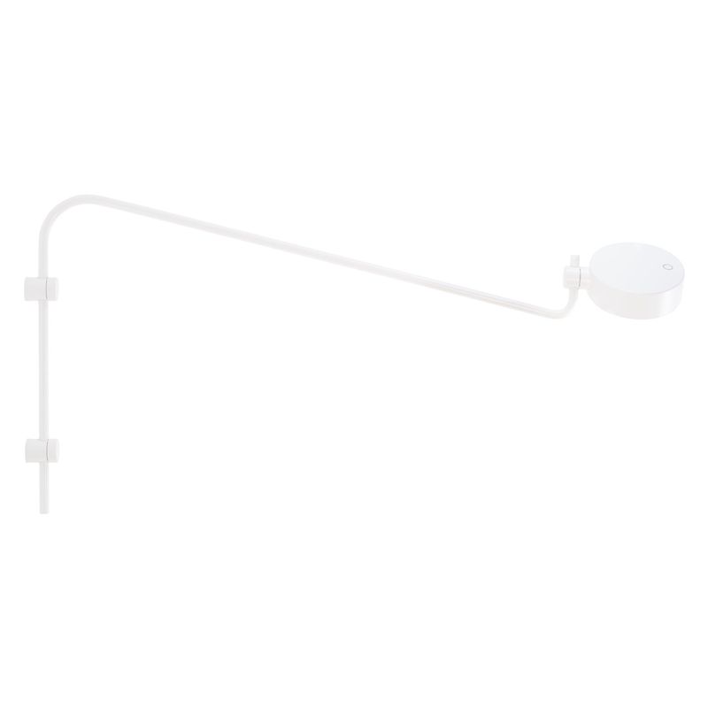 Lampada da parete con braccio 40,5 x 12,5 cm Super O Bianco - Zafferano