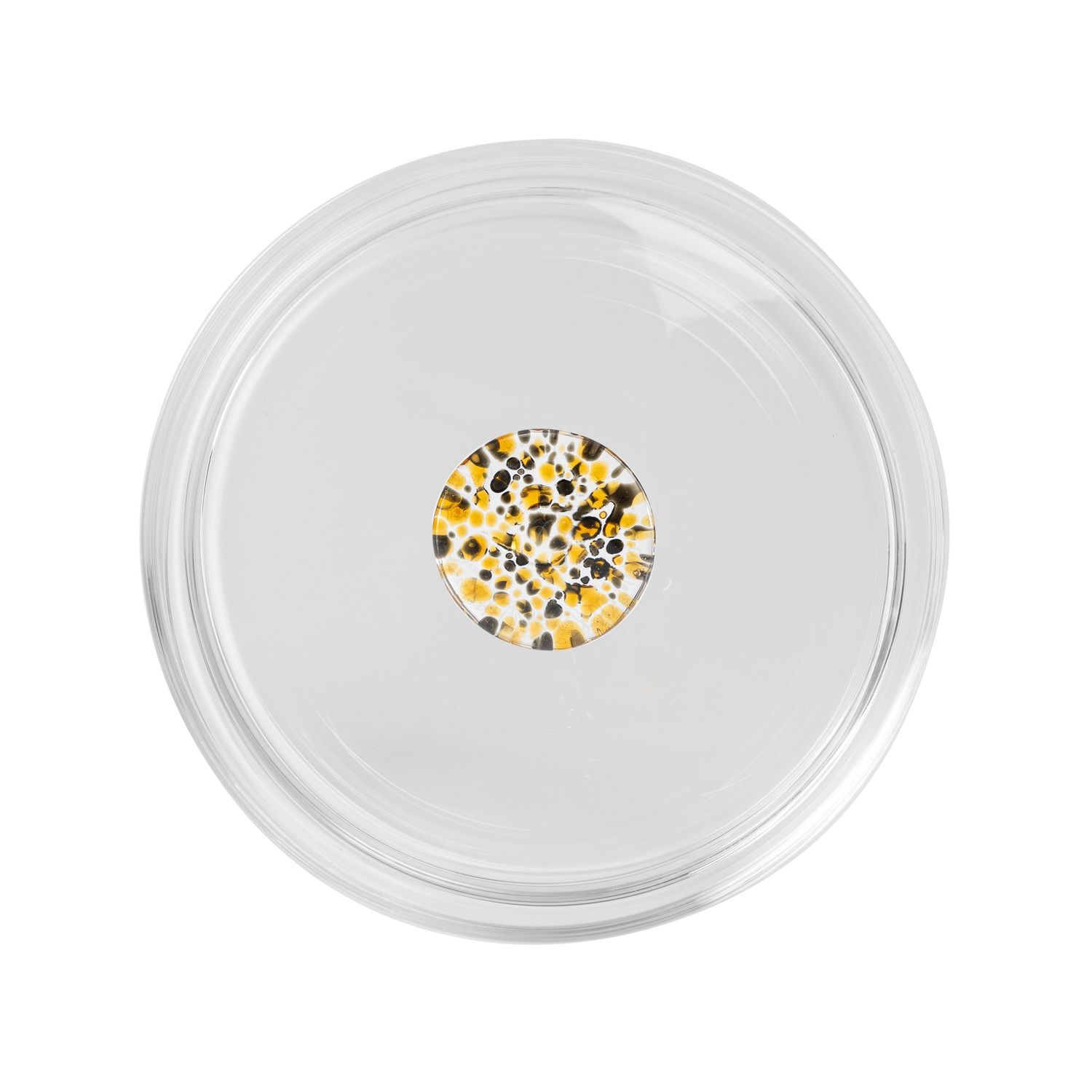 Ciotola 32,5 cl Teca Terrazzo Nero/Ambra - Zafferano