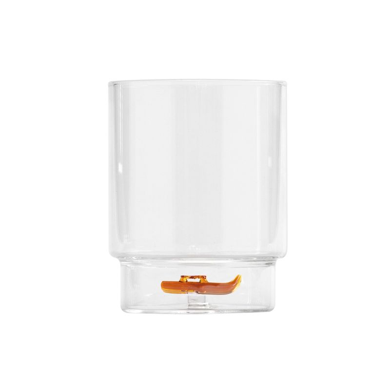 Tumbler 35 cl Teca Winter Game Slittino - Zafferano