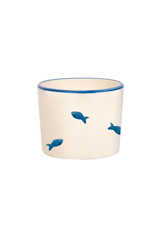 Tumbler 23 cl Lido Fish Azzurro - Zafferano