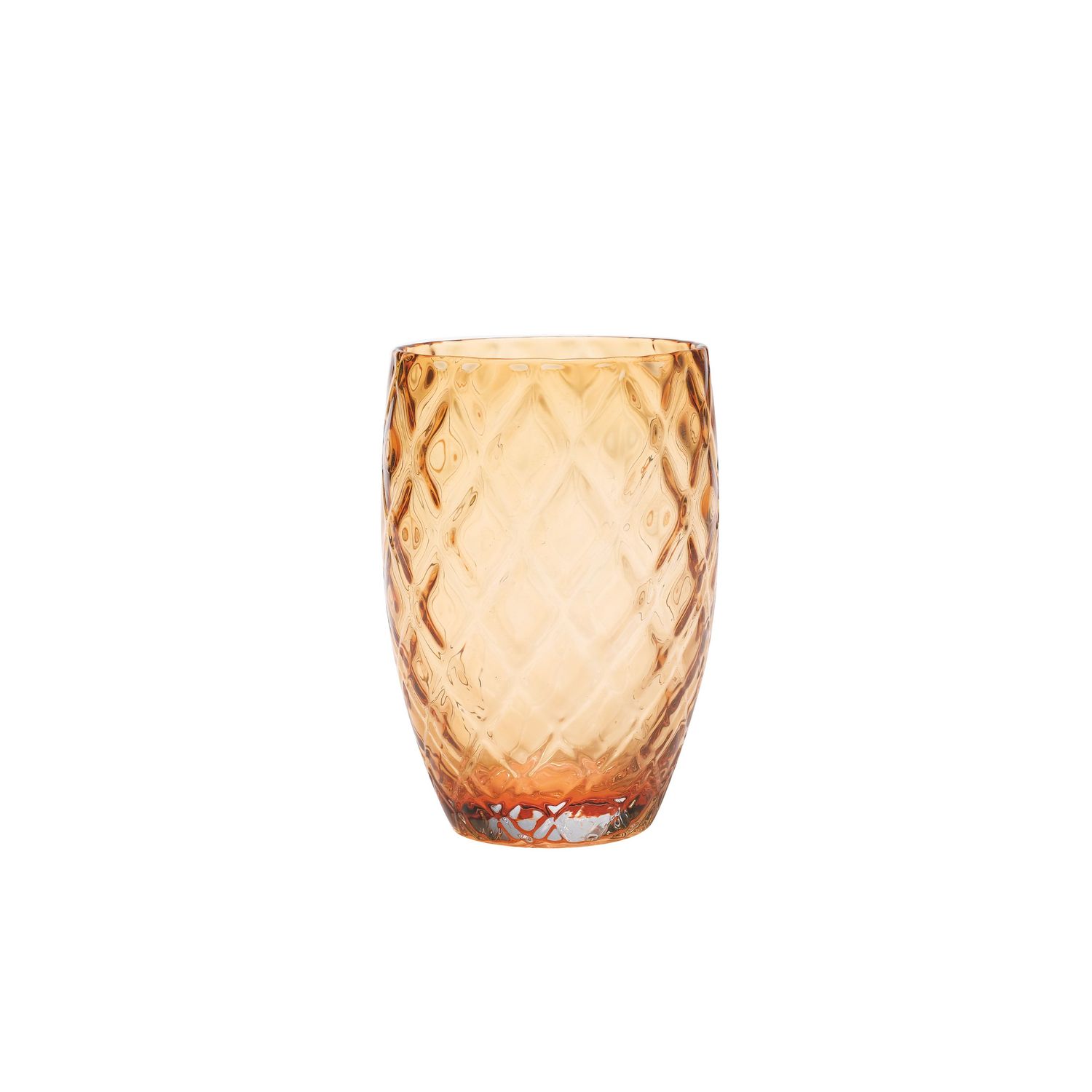 Tumbler 38 cl Losanghe Ambra - Zafferano
