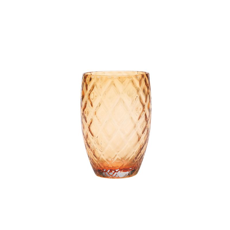 Tumbler 38 cl Losanghe Ambra - Zafferano