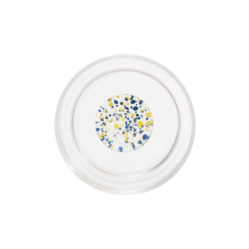 Tumbler 35 cl Teca Terrazzo Blu/Giallo - Zafferano