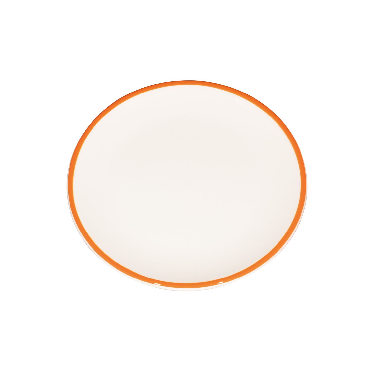 Piatto Lido Rim Arancione 21 cm - Zafferano