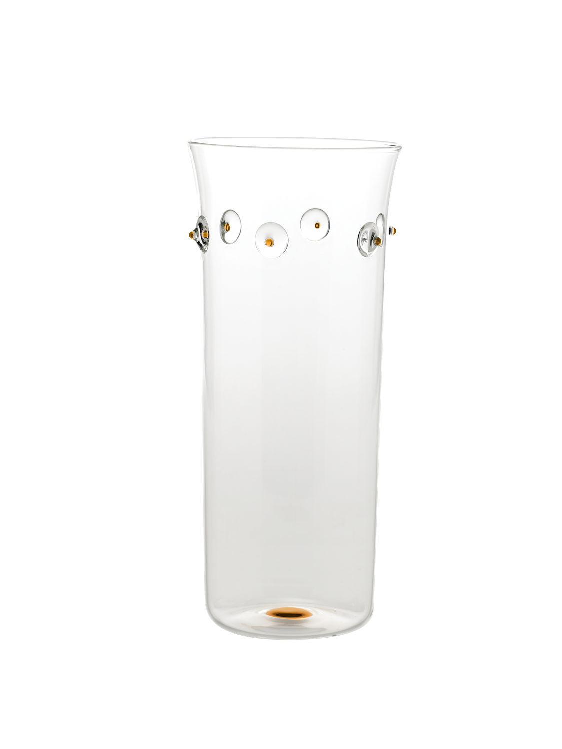 Vaso cilindro alto 275 cl Patèa Giallo Oro - Zafferano
