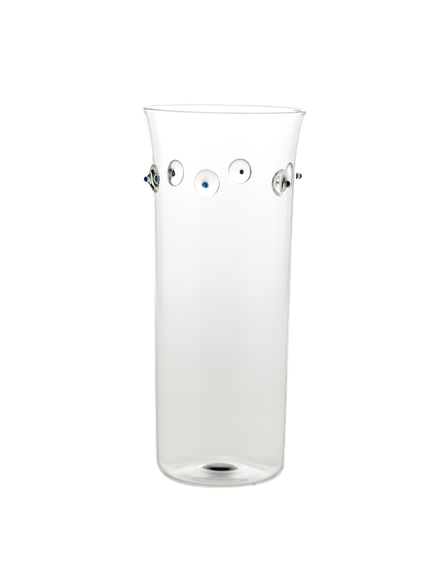 Vaso cilindro alto 275 cl Patèa Blu - Zafferano