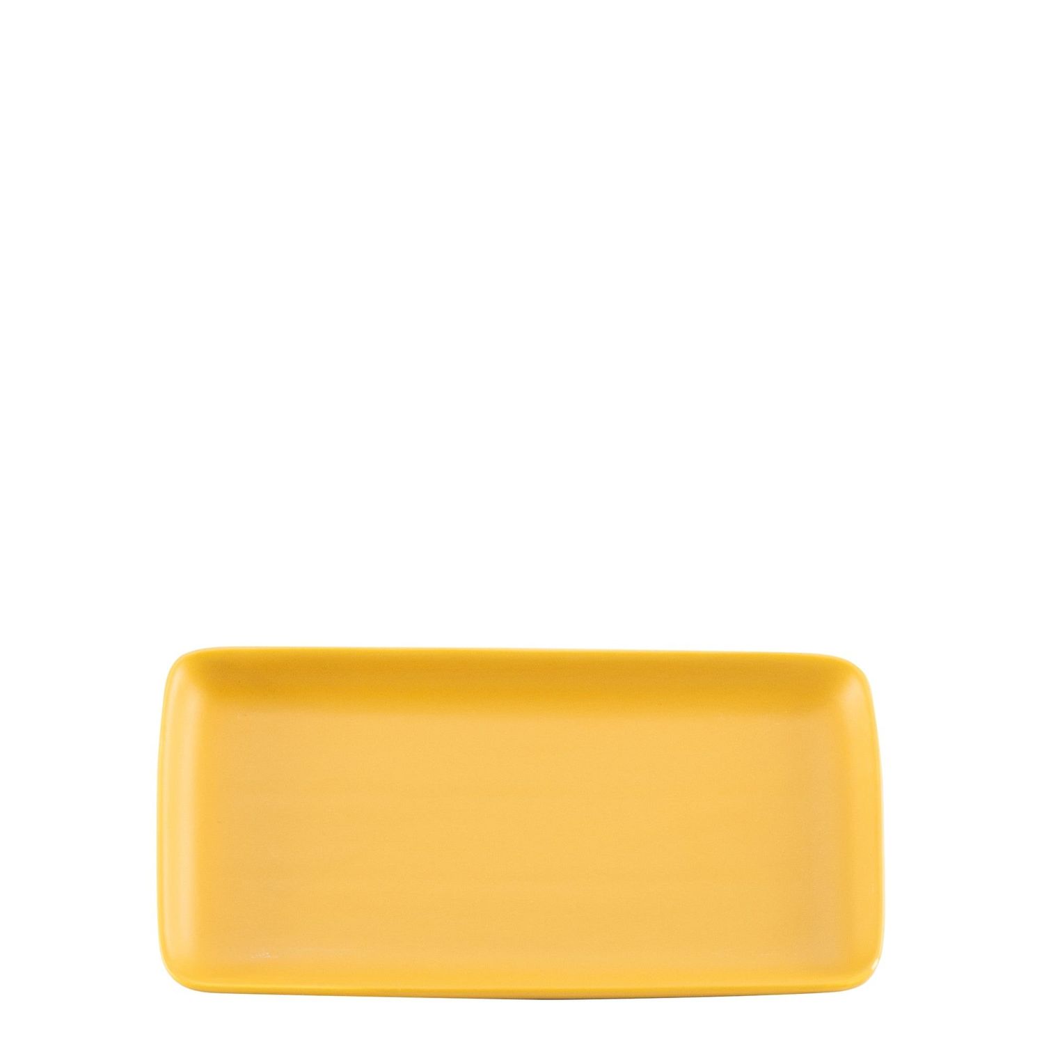 Piatto rettangolare 12,5 x 23 cm Levante Ocra - Zafferano