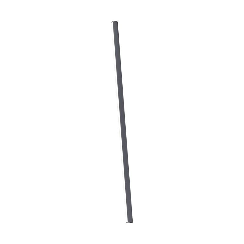 Modulo luce Pencil Large 146 x 5,4 cm Grigio Scuro - Zafferano