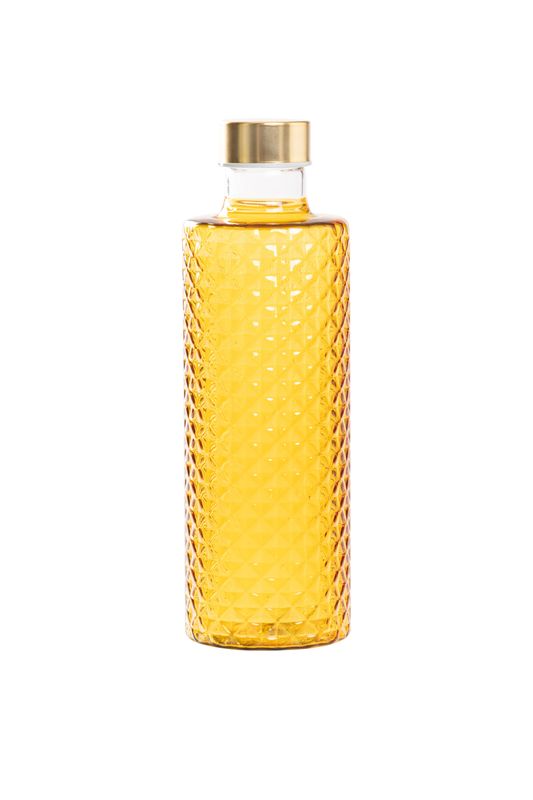 Bottiglia in vetro borosilicato 96,5 cl Isolano Giallo Oro - Zafferano
