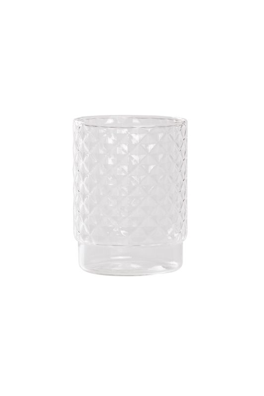 Tumbler in vetro borosilicato 45 cl Isolano Trasparente - Zafferano