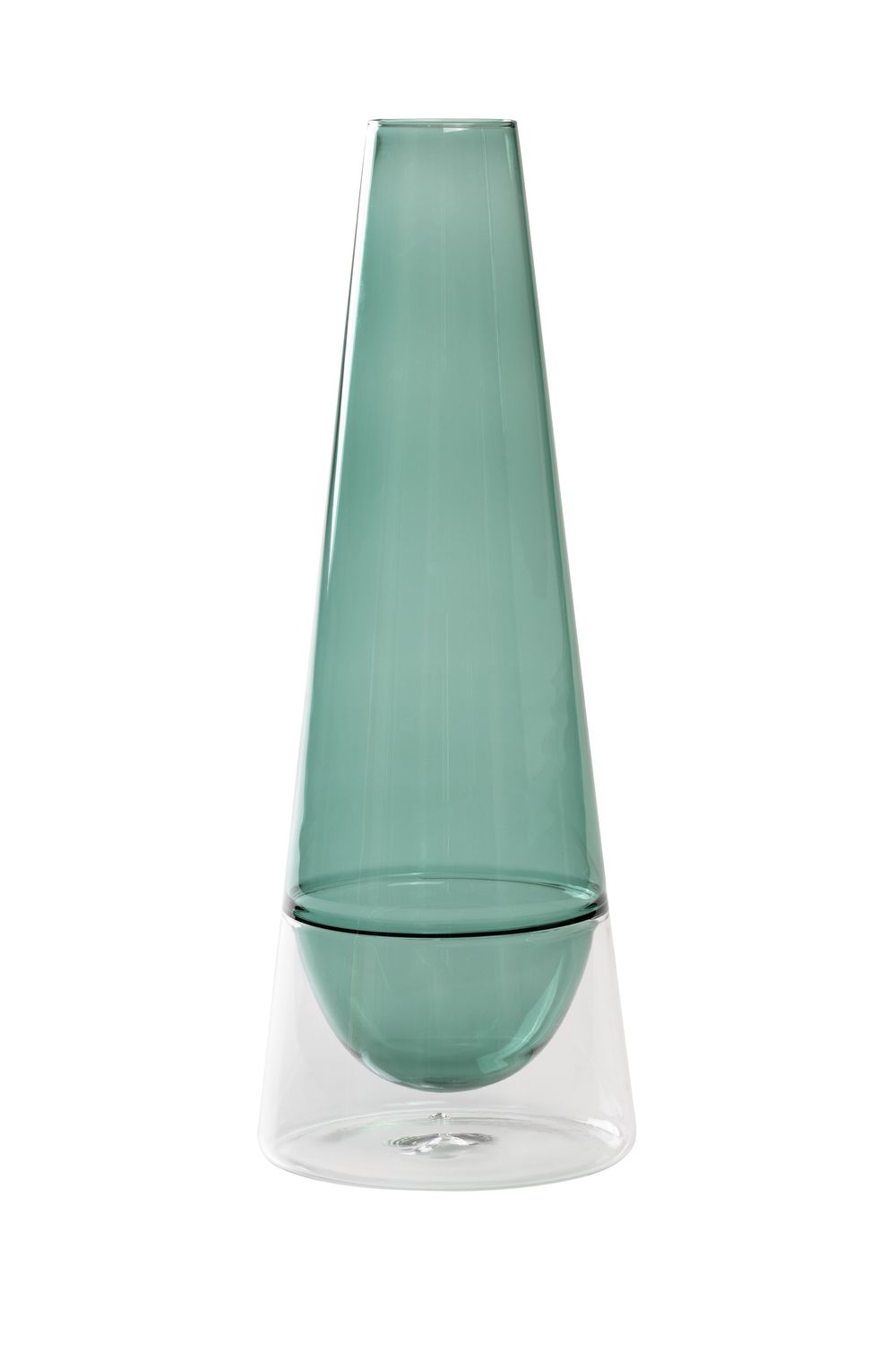 Vaso 163 cl Conosfera Verde Lago - Zafferano