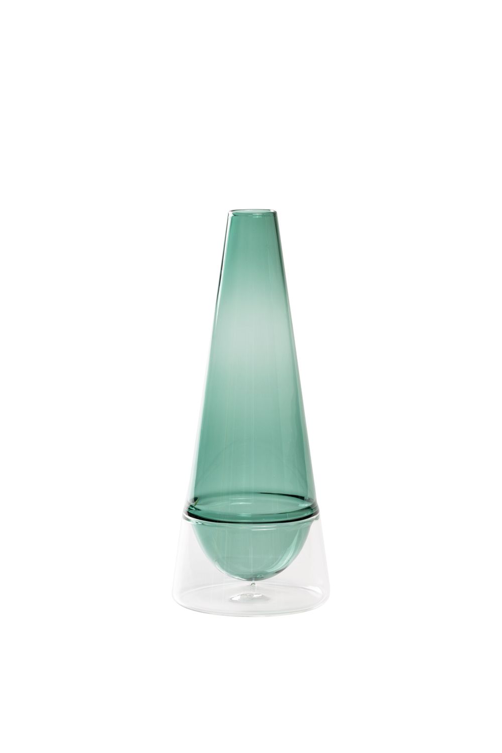Vaso 58 cl Conosfera Verde Lago - Zafferano