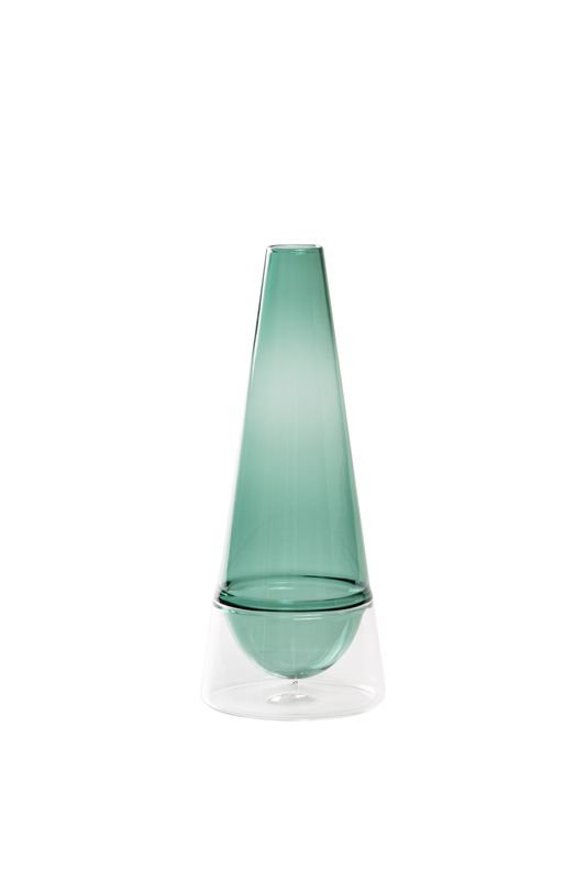 Vaso 58 cl Conosfera Verde Lago - Zafferano