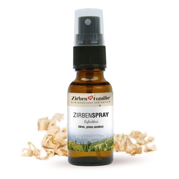 Spray al pino cirmolo 20 ml - Zirbenfamilie