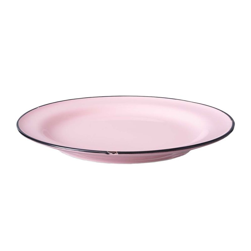 Piatto piano 27 cm Rosa Tin Tin - Yegam