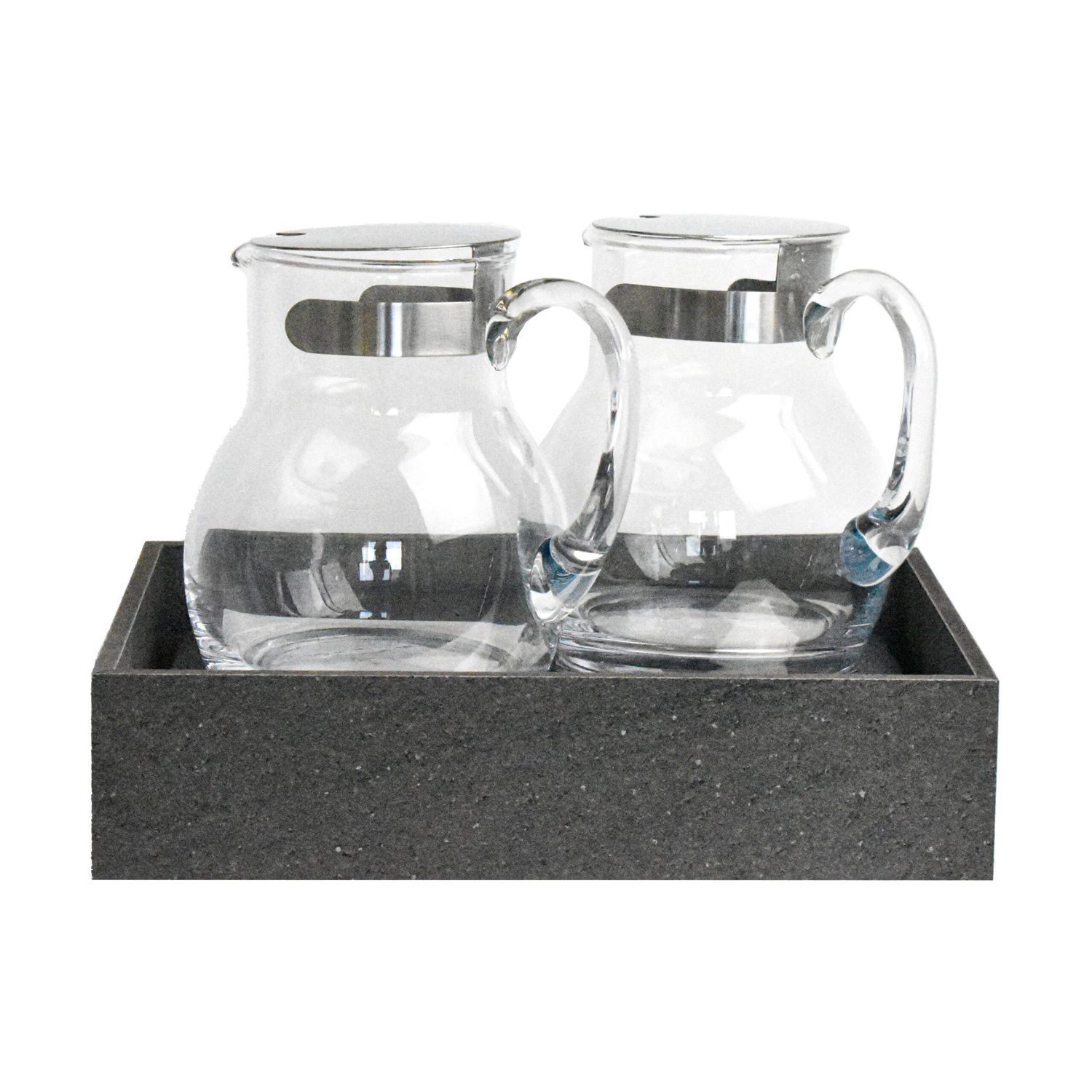 Espositore refrigerato con 2 caraffe in roccia GN 1/2 T-Collection - Yegam